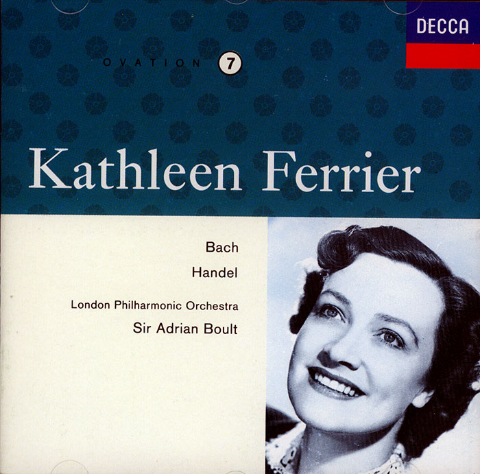 Kathleen Ferrier sings Bach, Handel image