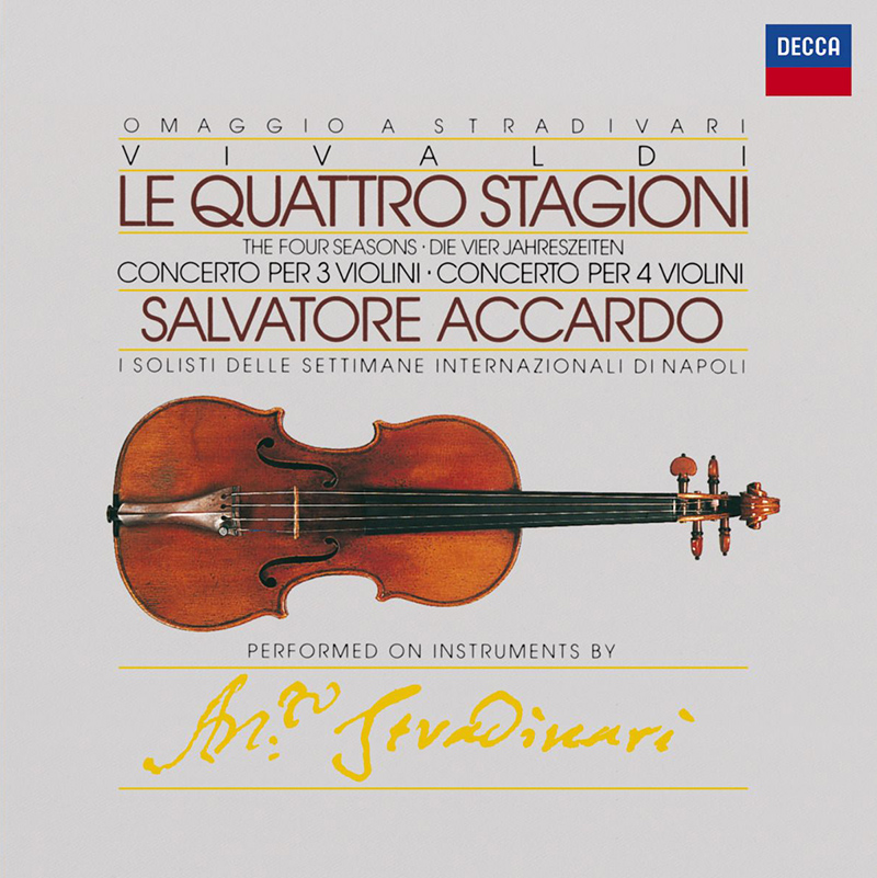 Le Quattro Stagioni . Concerto per 3 violini / Concerto per 4 violoni