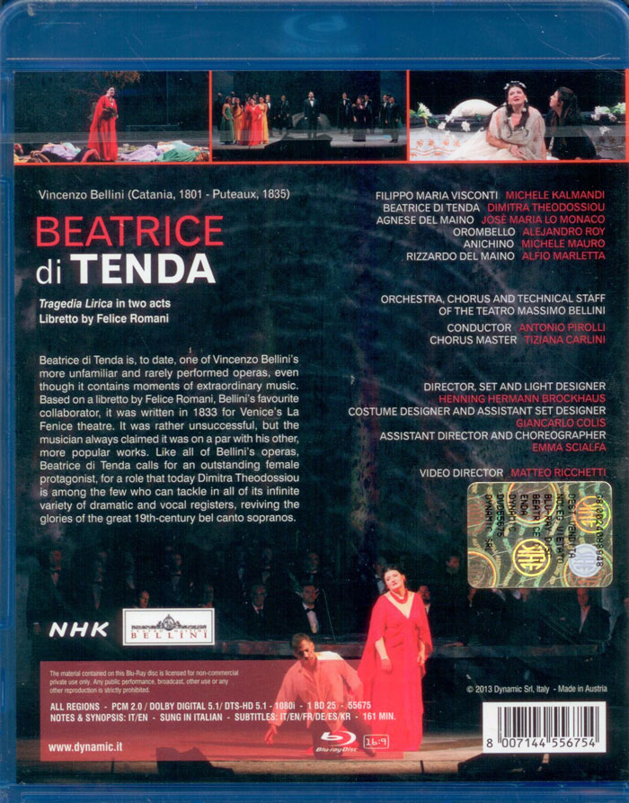 Club CD BELLINI Beatrice di Tenda