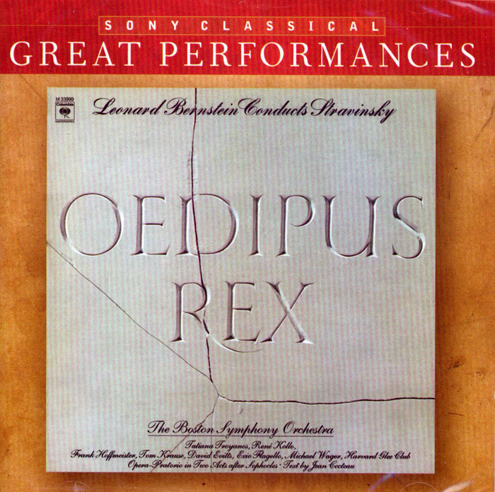 Oedipus Rex / Symphony of Psalms, for chorus & orchestra 