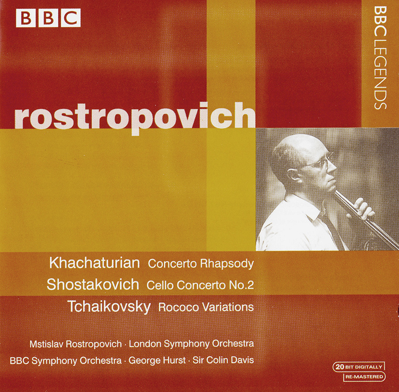 Concerto Rhapsody / Cello Concerto No. 2 / Variations on a Rococo Theme
