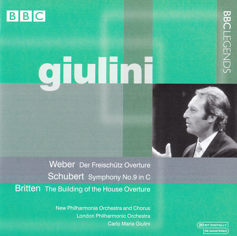 Der Freischutz Overture / Symphony No.9 in C major / The Building of the House Overture
