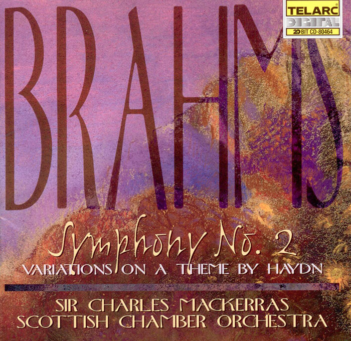 Club CD: BRAHMS - Symphony No. 2 In D Major, Op. 73 / Variations On A ...