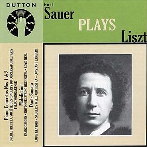 Sauer Plays Liszt image