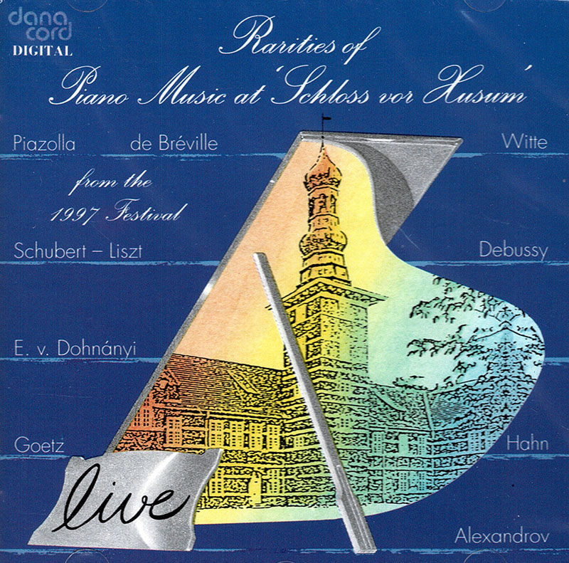 Rarities of Piano Music at Schloss vor Husum - 1997