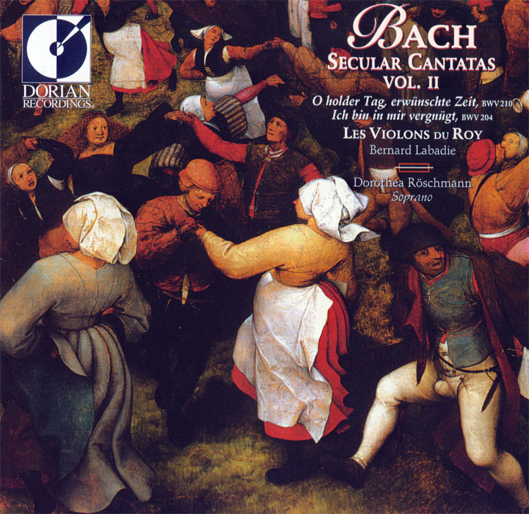 Secular Cantatas Vol II - BWV 210, 204