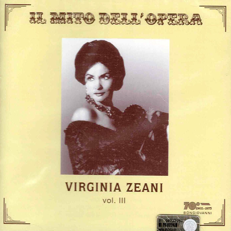 Virginia Zeani - Vol. 3