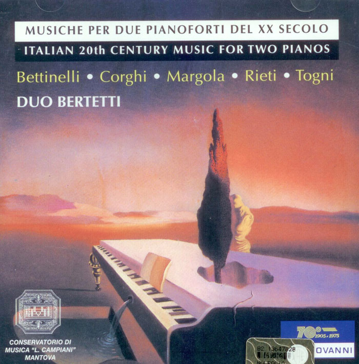 Italian 20th Century Music For Two Pianos