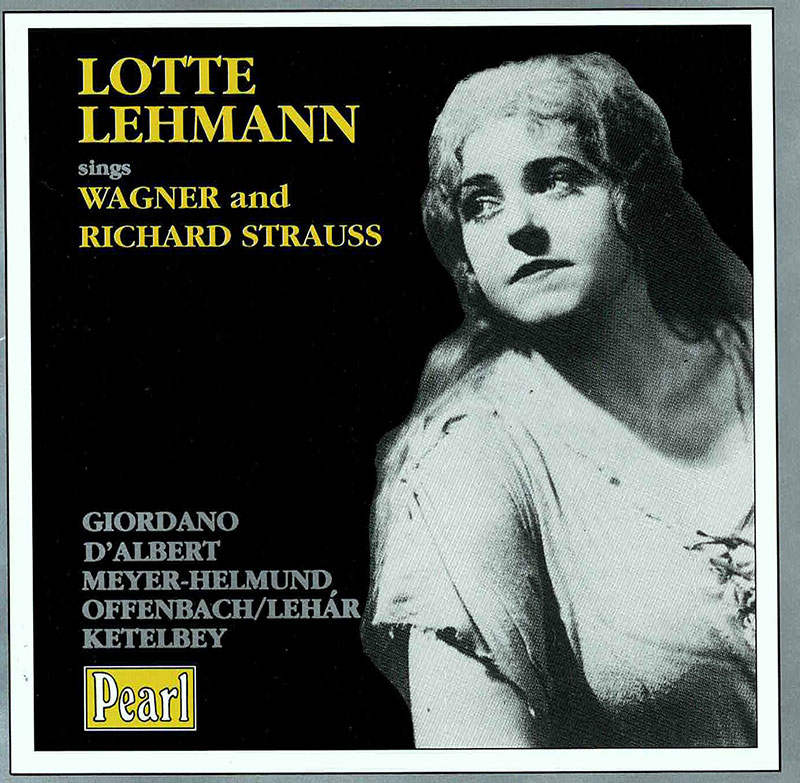 Lotte Lehman sings Wagner and Richard Strauss