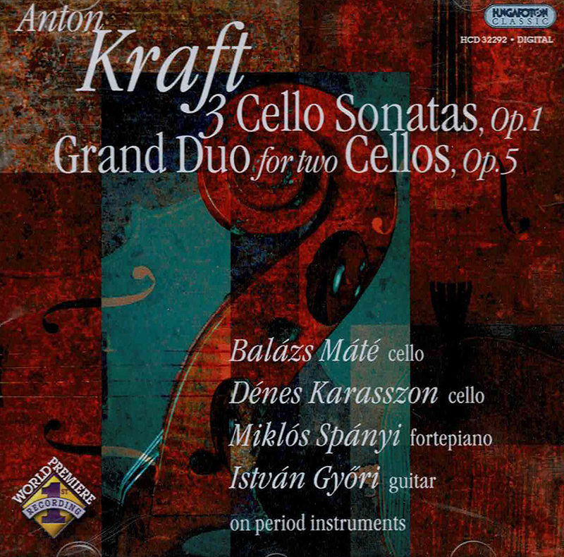 Cello Sonatas Op.1. Nos 1-3 (complete) // Grand duo for two Cellos Op. 5