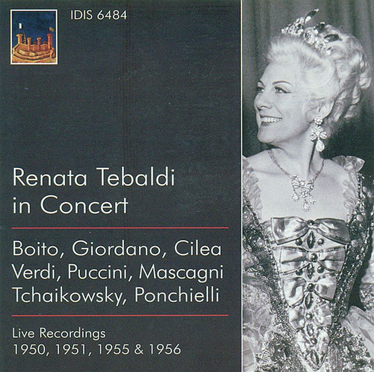 Renata Tebaldi in Concert
