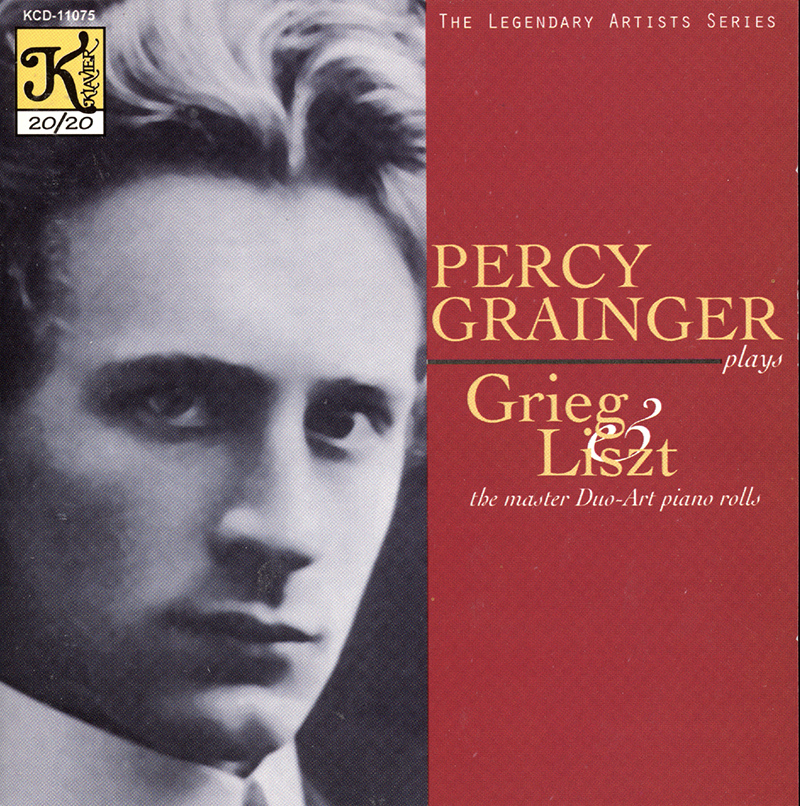 Percy Grainger olays Grieg & Liszt image