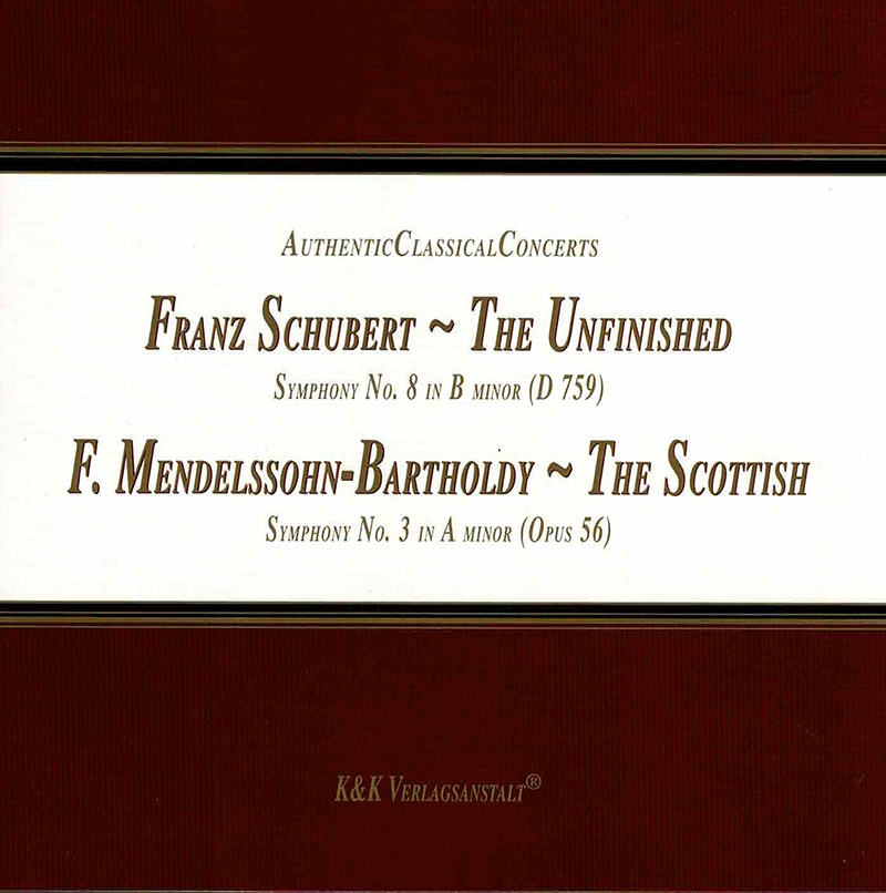 Symphony No.8 b minor 'The Unfinished' / Symphony No.3 a minor Op. 56 'Scottish'