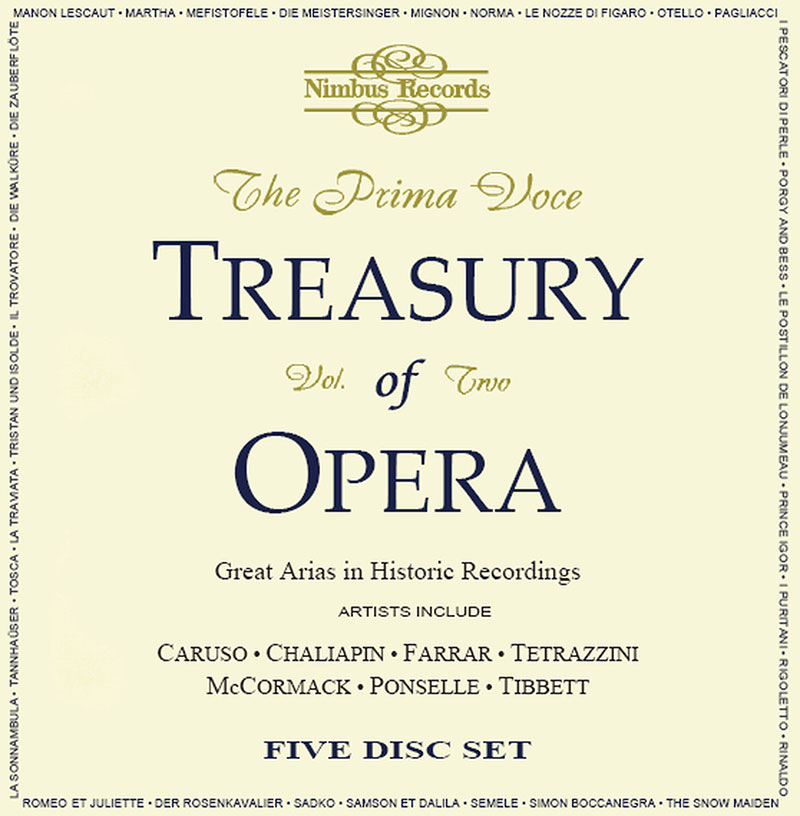 The Prima Voce Treasury - vol. 2 - OPERA 
