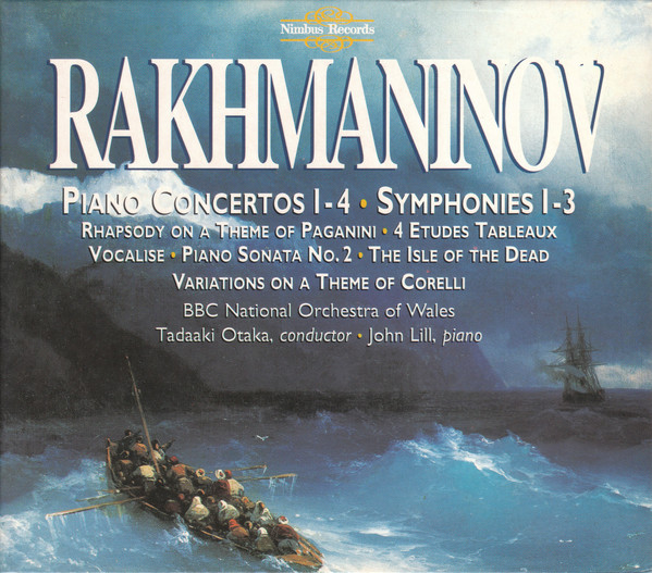 Piano concertos 1-4 / Symphonies 1-3 / Rhapsody on a theme of Paganni / Études tableaux / Vocalise / Piano sonata no. 2 / The isle of the dead / Variations on a theme of Corelli