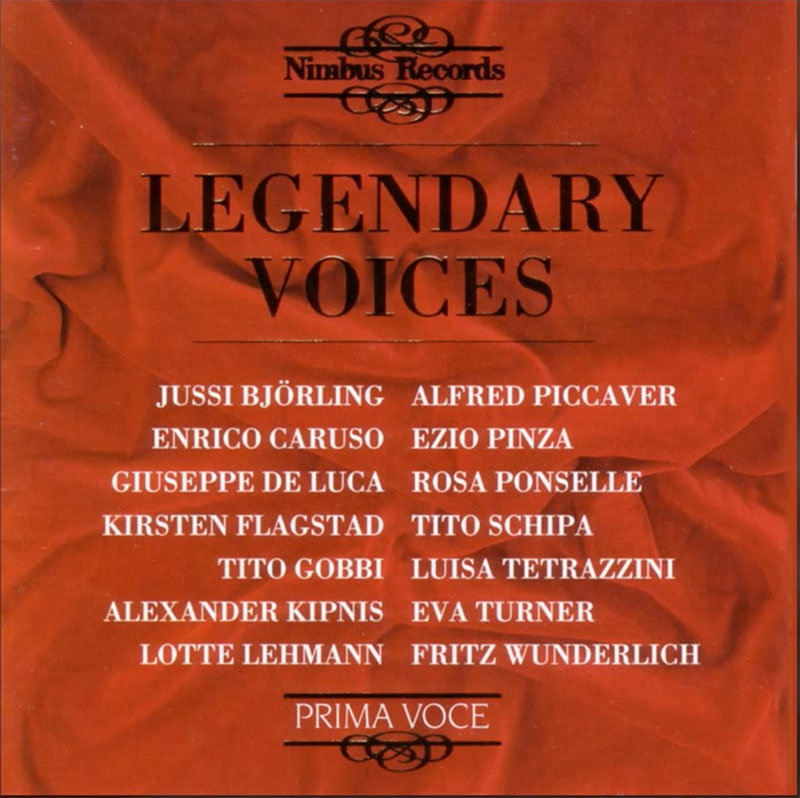 Legendary Voices 1911-1962
