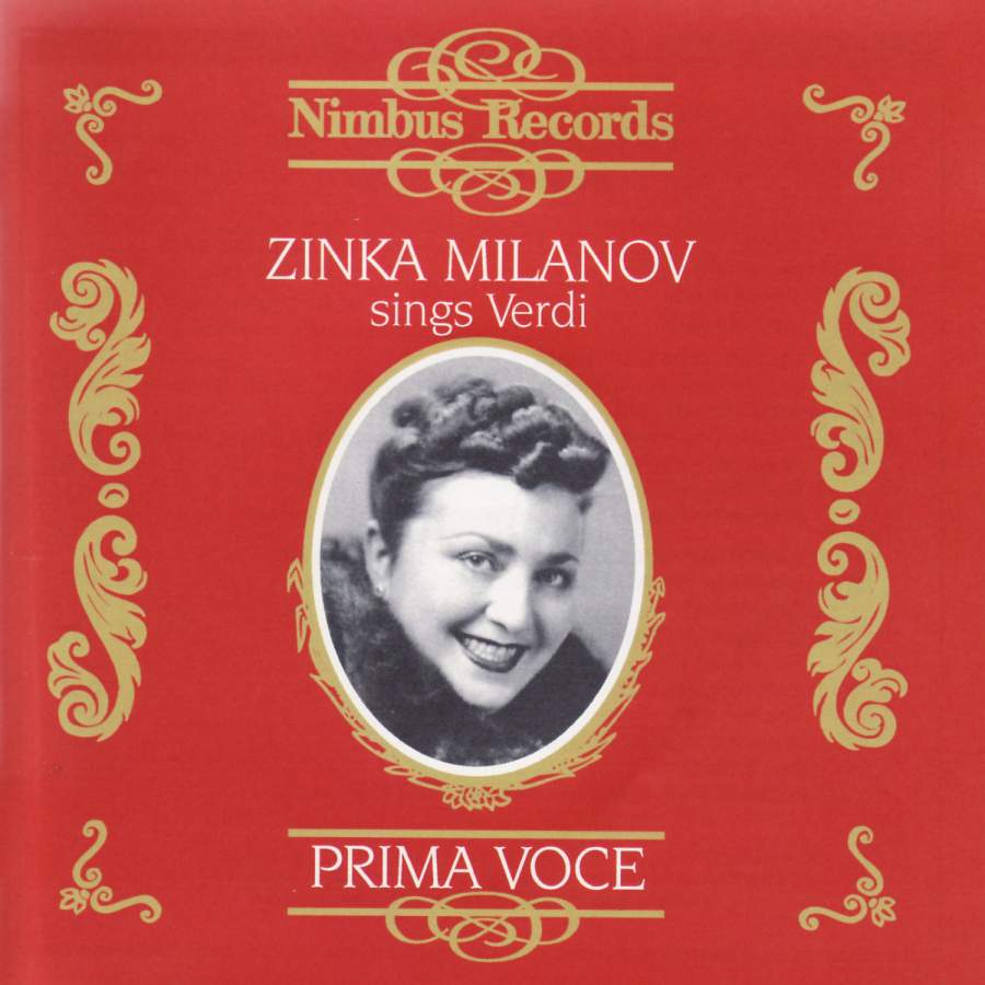 Zinka Milanov sings Verdi 1952-1955