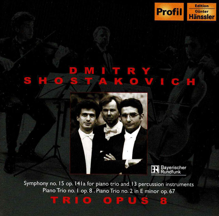 Symphony No. 15 (Arr. for Piano Trio and Percussion) / Piano Trio Nos. 1 and 2