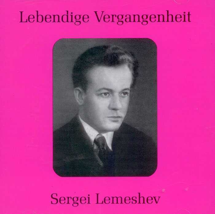 Club CD: AUBER - Lebendige Vergangenheit: Sergei Lemeshev