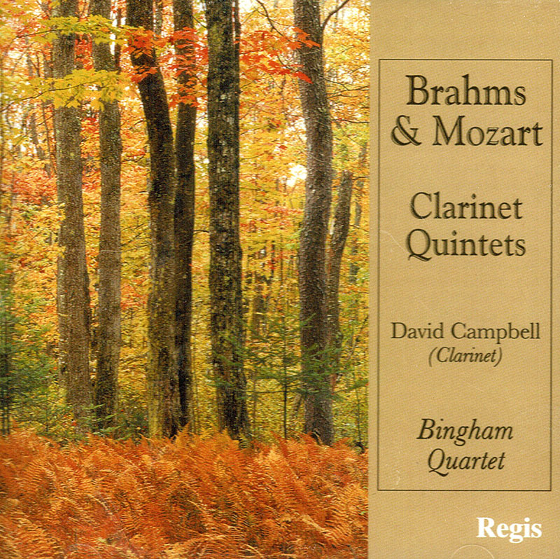 Clarinet Quintet (c/w Mozart's)