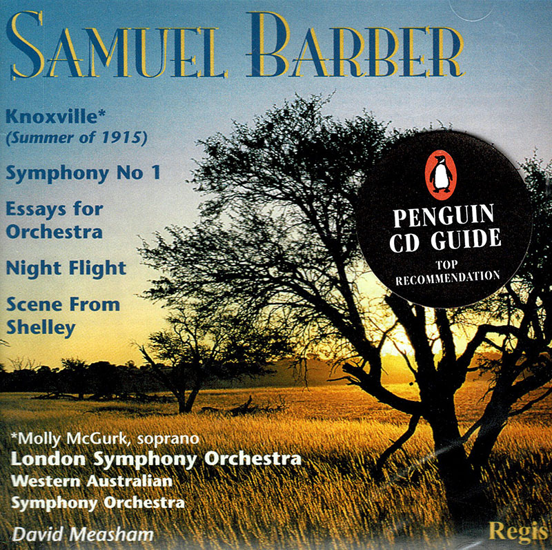 Knoxville / Symphony No. 1 / Essay For Orchestra / Night Flight / Scene From Shelly