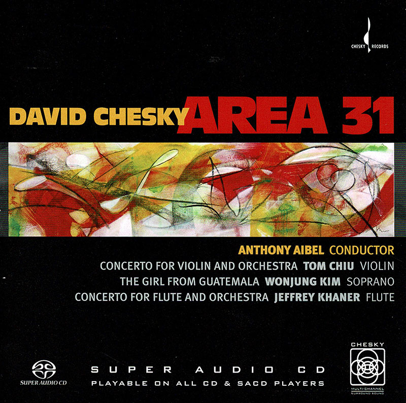 Area 31 - Concerto for Violin and Orchestra / The Girl From Guatemala / Concerto for Flute and Orchestra