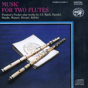 Music For Two Flutes - Trio Sonata in G / Sonata op. 2 no.5 / Trio No. 1 