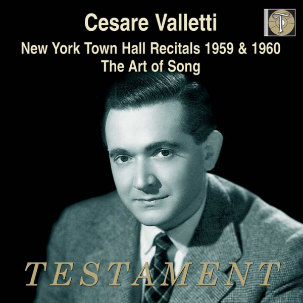 New York Town Hall Recitals 1959 and  1960, The Art Of Song