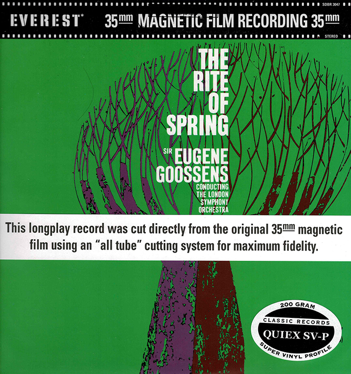 The Rite of Spring (Le Sacre du Printemps) - Everest Records