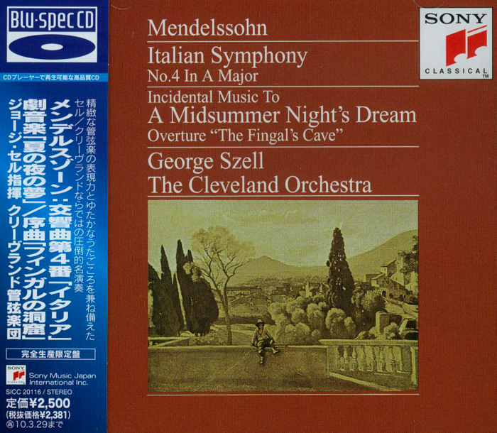 Symphony No.4 In A Major Op.90 'Italian', A Midsummer Night's Dream, Overture 'The Fingal's Cave' Op.26