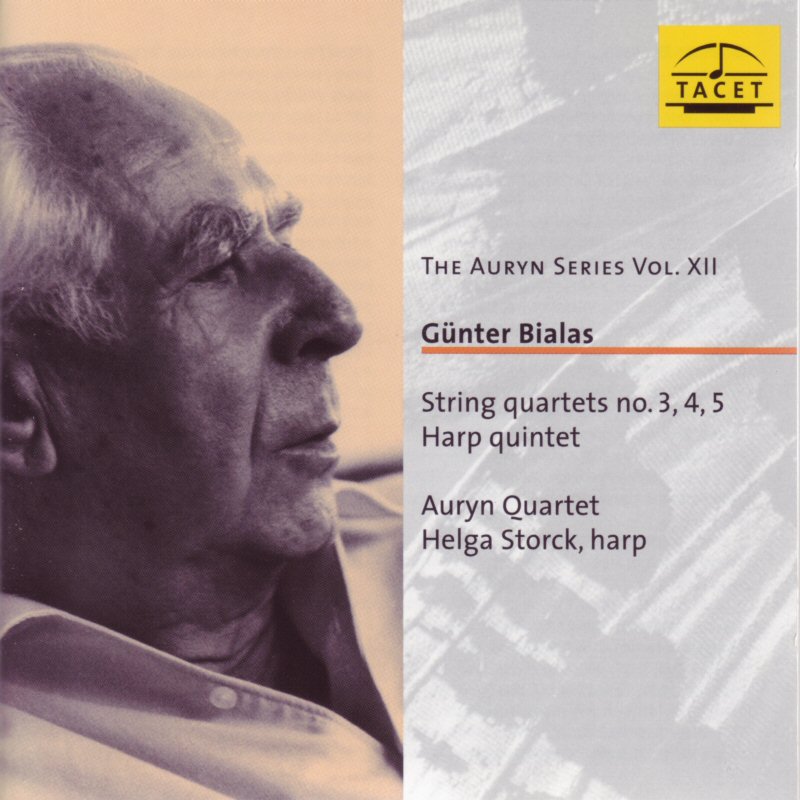 String quartets no. 3, 4, 5 / Harp quintet