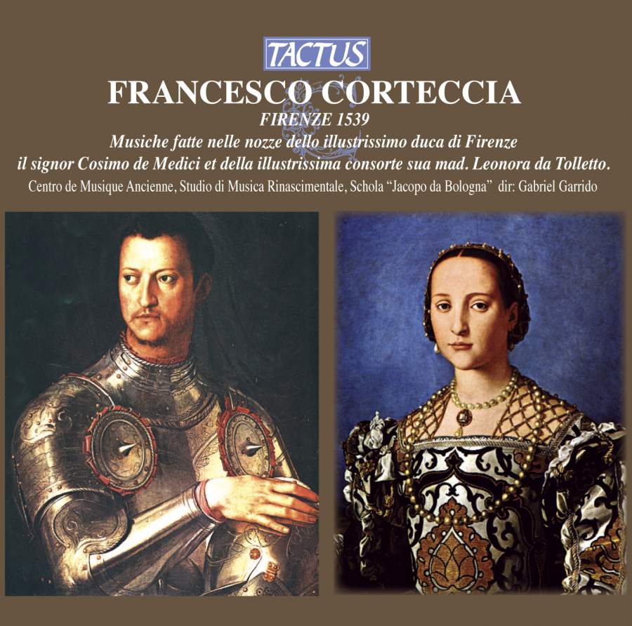 Firenze 1539, Musiche fatte nelle nozze dello illustrissimo duca di Firenze il signor Cosimo de Medici et della illustrissima consorte sua mad.