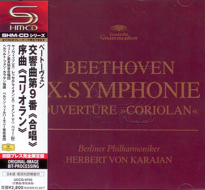 Symphonie Nr. 9 d-moll op. 125 / Ouverture Coriolan op. 62