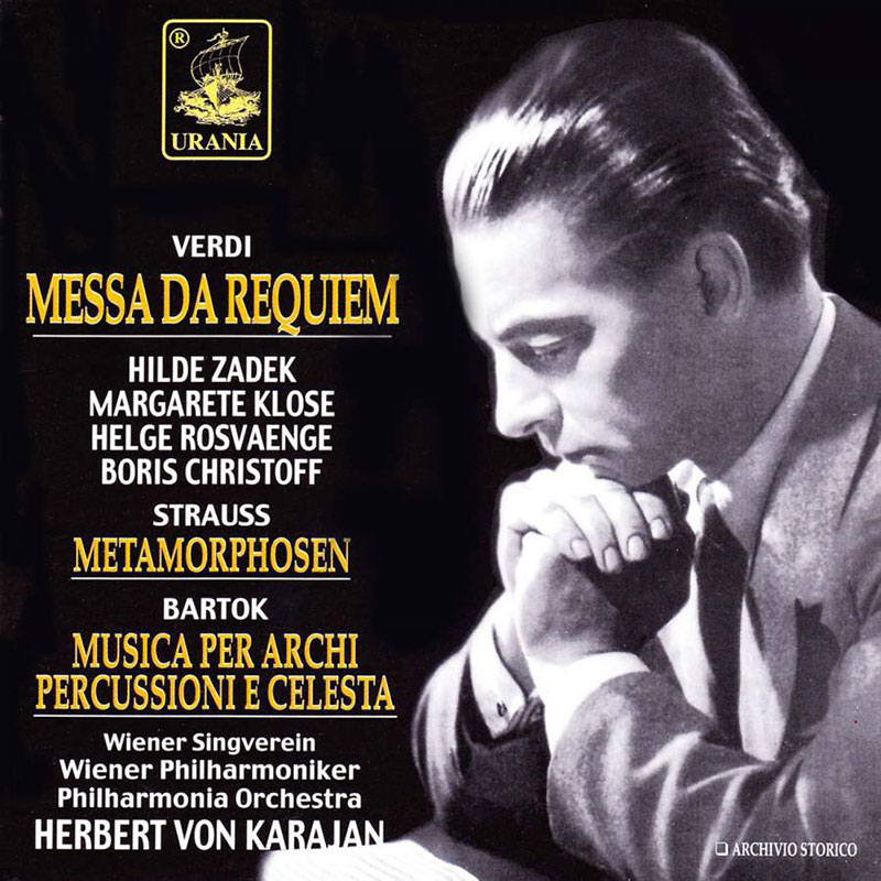 Messa da Requiem / Methamorphosen / Music for Strings, Percussion & Celesta