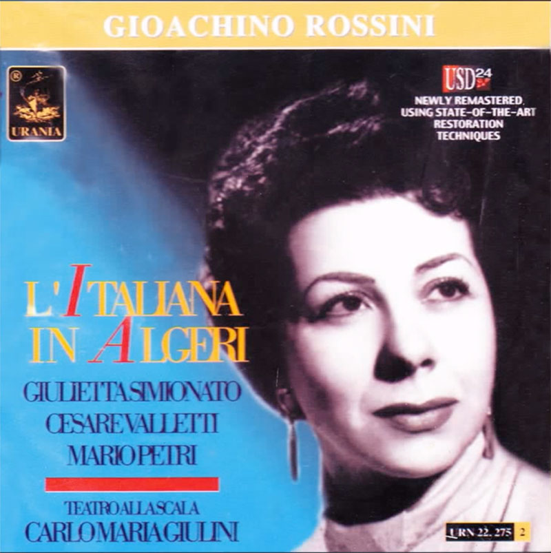 L'italiana In Algeri - Live 1954